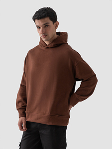 Custom Polyester/Cotton Logo Vintage Oversize Men Hood Heavy Fleece Knitted 320g High Quality No String Raglan Sleeve Boxy Fit - Product Image 3