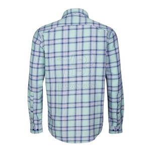 Camiseta de franela para hombre hecha en Pakistán 2025, camisa de franela de Color liso Simple de alta calidad, transpirable, manga completa - Product Image 4