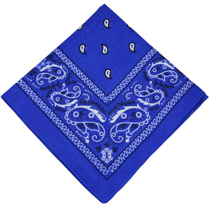 Bandana carré en coton recyclé 100% personnalisé Bandanas classiques imprimés par sublimation avec logo personnalisé - Product Image 6