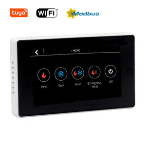 Termostato Intelligente WiFi Tuya <span class=keywords><strong>con</strong></span> Sensori e Touchscreen, Design Moderno, 24VAC per Sistemi HVAC, Certificato FCC, OEM/ODM - Product Image 2