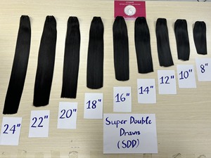 Meilleurs paquets de cheveux vietnamiens bruts de qualité 13A avec fermetures Qualité de luxe - Product Image 2