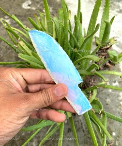 Couteaux en opale de qualité supérieure, taillés à la main (3-6,5), cristal irisé, décoration d'autel, lame de pierre rituelle, affichage spirituel, cadeau pour la maison - Product Image 3