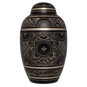 โกศโลหะชั้นยอดสำหรับขี้เถ้ามนุษย์สร้างขึ้นด้วยวัสดุที่ทนทานเพื่อการเก็บรักษาที่ยาวนานและการจัดแสดงที่ระลึกอันงดงาม - Product Image 5