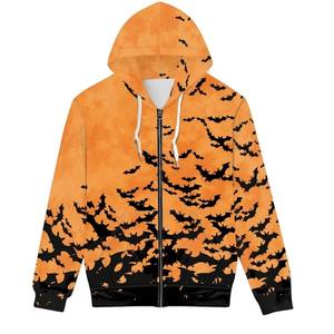 <b>Women's</b> Casual 3D Graphic Punk Hoodie Exaggerated <b>Long</b> Sleeve Streetwear <b>Sweatshirt</b> for Winter Drawstring <b>Woman</b> <b>Sweatshirts</b> - Product Image 1