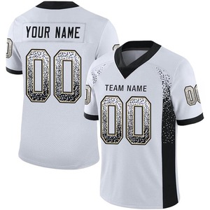 2025 dernière haute qualité respirant USA Football américain Sport chemise en gros personnalisé grande taille vêtements personnalisés - Product Image 4