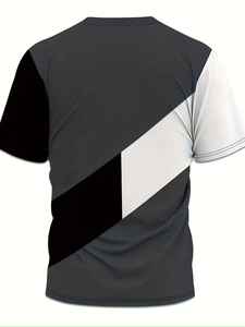 T-shirt Homme Tendance 2026 – 100% Coton, Style Streetwear Sublimation, Confort Quotidien pour l'Été - Product Image 2