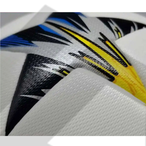 Ballon de Football en plein air imprimé personnalisé, ballon de Football taille 5, PU synthétique laminé, taille officielle, ballon de Football en fusion - Product Image 2
