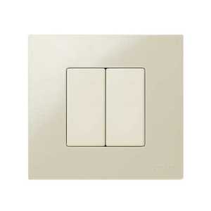 Modulo stretto con copertura vuota color avorio (Simon 27 27800-31) - Product Image 2