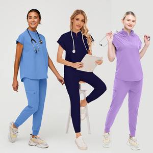Chaqueta médica ajustada y personalizada, uniforme de proveedor profesional, oferta mayorista para enfermeras y médicos para uso hospitalario - Product Image 1