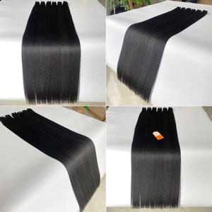 Extensions de cheveux humains Remy vietnamiens droits naturels de haute qualité Double dessiné sans enchevêtrement sans perte - Product Image 5