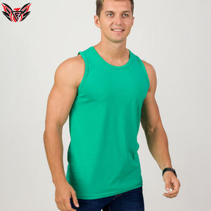 Camiseta de gimnasio OEM, camisetas sin mangas para hombre, camiseta sin mangas para gimnasio, ropa deportiva Stringer, culturismo, Fitness, hombres, moda personalizada, algodón Spandex - Product Image 3