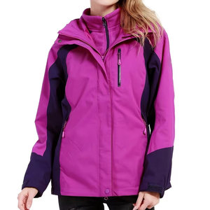 OEM Professional Custom Waterproof Winter <b>Ski</b> Jacket with Zipper for Women's-High Quality Breathable Spandex/Polyester Shell - Product Image 1