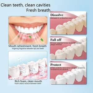 ยาสีฟันไวท์เทนนิ่ง SP-6 สำหรับผู้ใหญ่ ผสมโปรไบโอติก ขจัดคราบพลัค กลิ่นปาก คราบเหลือง ทำความสะอาด ลมหายใจหอมสดชื่น 120 กรัม - Product Image 4