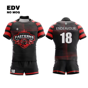 Bajo MOQ Custom Rugby Jersey Diseño libre Rugby Fútbol Desgaste Uniforme - Product Image 4