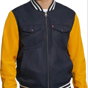 New Fashion Low Price <b>Mens</b> <b>Bomber</b> <b>Jackets</b> Baseball Classic Top Winter Outwear <b>Varsity</b> <b>Jacket</b> - Product Image 1