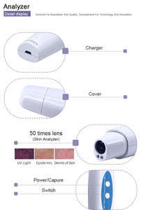 Analizzatore Wireless per Pelle e Cuoio Capelluto |   Dermatoscopio WiFi Portatile per Cliniche Estetiche - Product Image 4