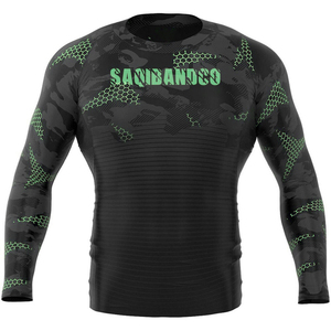 Simple BJJ Rash <b>Guard</b>, Wholesale Training Boxing <b>Uniform</b>, Jiu Jitsu Wear & High Quality Rash <b>Guard</b> For Mens - Product Image 3