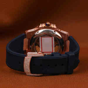 Estilo Hip Hop Moda Rapero Diamante Moissanite Reloj de lujo personalizado con logotipo personalizable Reloj Perfecto para regalo - Product Image 3