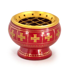 High Demand Brass Metal <b>Incense</b> <b>Burner</b> Luxury Metal <b>Incense</b> Holder With Black Shiny Polished Finishing for Home Decor Fragrance - Product Image 3