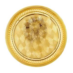 Brass Puja | Plato para Pooja, Thali, Bartan, Thambulam, Regalos de Diwali, Regalos de Cumpleaños, Karwa Chauth, Boda, Plato de Pétalos - Product Image 6