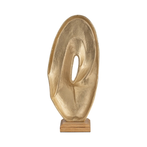 Excelente diseño decorativo Escultura de metal para comedor, sala de estar y espacios de estudio Pieza decorativa de mesa de metal a precios bajos - Product Image 3