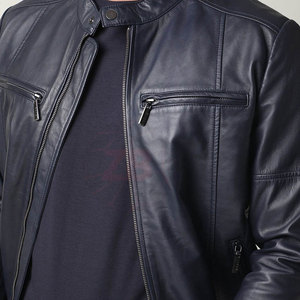 Chaqueta de cuero para hombre, estilo moderno, ideal para salidas informales, viajes y comodidad diaria, chaqueta de invierno. - Product Image 5