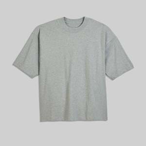 Camiseta Oversize de Corte Cuadrado 100% Algodón Jersey Ajuste Holgado Transpirable Estilo Urbano Fabricante OEM ODM Venta al por Mayor - Product Image 1