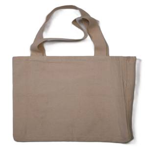 Sac fourre-tout en toile de coton biologique extra-large écologique robuste et facile à manipuler supermarché épicerie plage logo personnalisé recyclé - Product Image 2