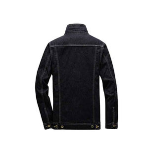 Veste en jean pour homme à col montant et à capuche, de haute qualité, en gros, respirante, style vintage, prix bas, en provenance du Pakistan - Product Image 4