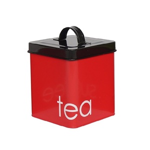 Recipiente de Metal de tamaño personalizado, contenedor de lujo hecho a mano de Color rojo, recipiente de Metal nuevo con estilo clásico al por mayor - Product Image 1