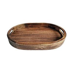 Ensemble de plateaux en bois de manguier par faizacraft - Product Image 1