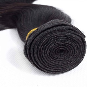 Double Drawn Indian Remy Human Hair <b>Extensions</b> Natural Raw Indian Hair Bundle From India Vendor - Product Image 1