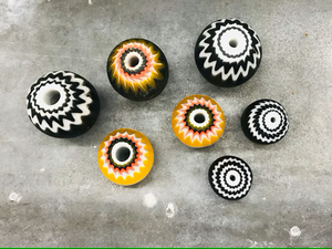 ลูกปัดแก้วคริสตัลทรงบั้งลายเวนิสสีฟ้าหายาก4มม. 8มม. 10มม. ลูกปัดงานหัตถกรรมสำหรับเครื่องประดับ - Product Image 3