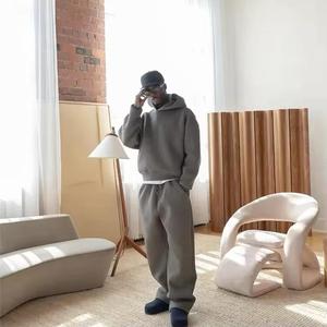 Sudaderas con capucha personalizadas para hombre, chándal con estampado de logotipo, 100% de algodón, de talla grande, unisex, pulóver, sudadera con capucha para hombre - Product Image 4