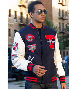 Veste et veste pour homme et femme, motif Chenille, en Polyester, personnalisé, haute qualité, pour basket-ball, unisexe - Product Image 3