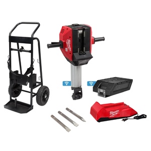 ORIGINAL MX <b>FUEL</b> Cordless Demolition Breaker Hammer - MXF368-1XC + <b>FUEL</b> <b>Battery</b> Pack MXFXC406 - Product Image 2