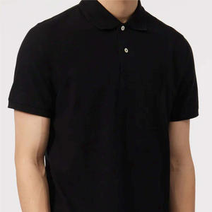 Hombre de alta calidad para Polo-Camisas de vacaciones de verano Algodón orgánico 240 gramos Bordado Sólido Personalizable Servicio OEM - Product Image 2