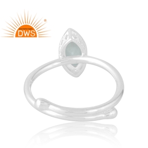 Anillo de piedras preciosas de Luna de arcoíris Natural de Plata de Ley 925, joyería personalizada para mujer, regalo para ella - Product Image 2