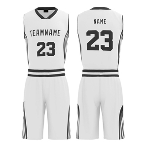 Uniforme de baloncesto hecho a medida de alta calidad para ropa deportiva al aire libre unisex uniforme de baloncesto juvenil personalizado a precio barato - Product Image 1