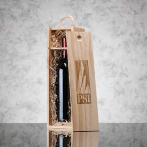 Boîte à vin en bois personnalisée avec une belle finition, artisanat fait main, vente en gros et OEM disponible - Product Image 1