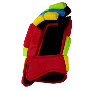 Gants de hockey sur glace, construction flexible du pouce, rembourrage en mousse haute densité, équipement de protection durable et confortable pour la sécurité - Product Image 2