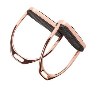 Nueva llegada estribos de montar a caballo de liberación de seguridad de acero inoxidable ligero ajustable duradero fábrica ecuestre OEM - Product Image 5