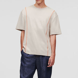 Camisetas de algodón 100% para hombre, ropa informal personalizada, de cuello redondo, de último Color - Product Image 6