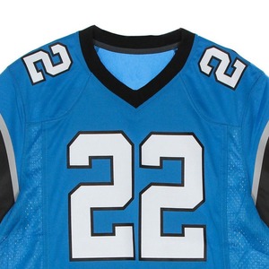 Camiseta Deportiva de Fútbol Americano con Diseño Personalizado, Sublimación de Alta Calidad, Top Corto Personalizado para Equipo, 100% Poliéster Antibacteriano - Product Image 3