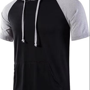 Sudaderas con capucha informales de invierno para hombre, ropa de moda de Color sólido, ajuste Regular 100%, forro polar de algodón, transpirable, ecológico - Product Image 1