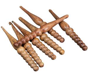 Handmade Wooden Crochet Hooks Holder Organizer Crafts Organizer <b>Sewing</b> <b>Supplies</b> Storage Various Sizes hooks - Product Image 4