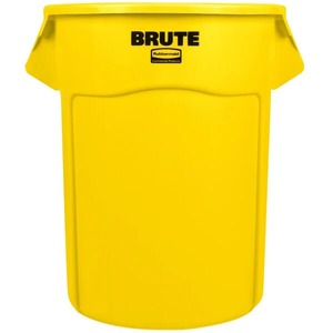ถังขยะทรงกลมสีเหลือง Rubbermaid FG265500YEL BRUTE ขนาด 55 แกลลอน - Product Image 4