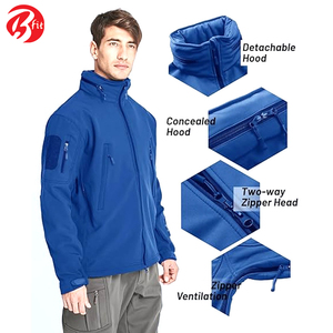 Multifonctionnel Imperméable Grande Taille Haute Qualité Hommes Porter Veste Softshell Dernier Style Hommes Porter Veste Softshell - Product Image 4