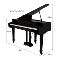 Pure Piano A880 Digital Concert Performance Grand Piano for Baby Professional Music Showroom Stage Practice