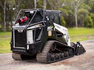 Chargeur de boeuf de dérapage de Terex PT100G avec le moteur diesel du turbo 100hp/75kw Perkins - Product Image 3